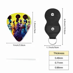 Hard Working Mothers Guitar Pick