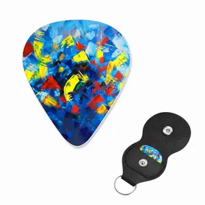 Beautiful Floral Guitar Pick