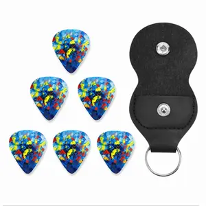 Beautiful Floral Guitar Pick