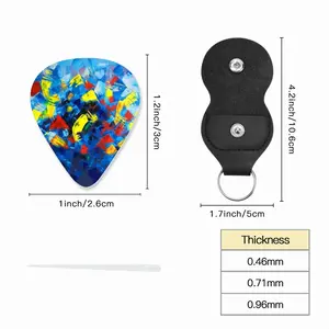 Beautiful Floral Guitar Pick