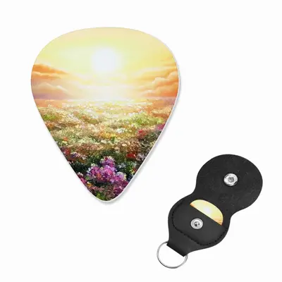 Sea Of Flowers Guitar Pick