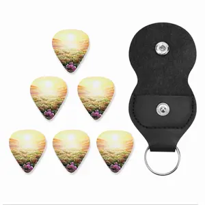 Sea Of Flowers Guitar Pick