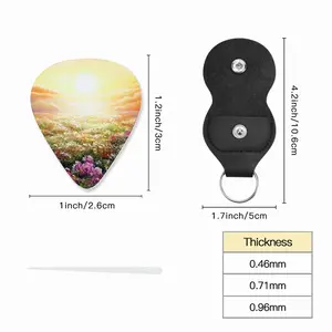 Sea Of Flowers Guitar Pick