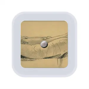 Half Nude Couching Sensor Night Light (Square)