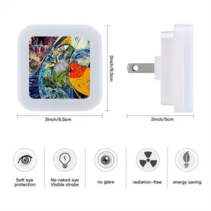 Berenice Fragment Q Sensor Night Light (Square)