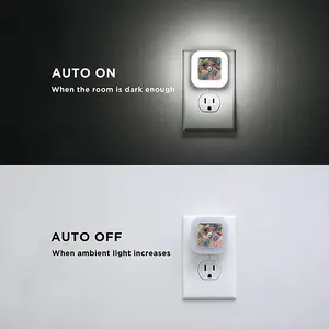 Colorful Society Sensor Night Light (Square)