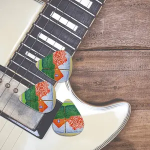 Verdant Curtain Guitar Pick