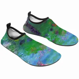 Men Blossoms On The Pond Diving Beach Shoes