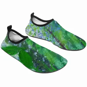 Men Twigs And Leaves Diving Beach Shoes