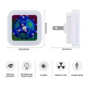 Cartoon Sensor Night Light (Square)