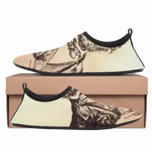 Men President Abraham Lincoln Diving Beach Shoes