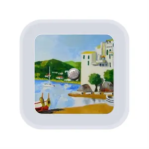 Cadaques (Spain) Sensor Night Light (Square)