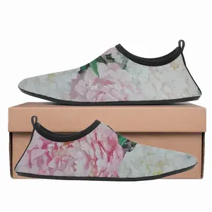 Men Large Peony Palette Knife Diving Beach Shoes