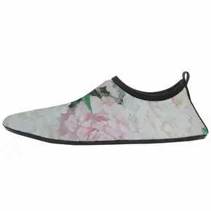 Men Large Peony Palette Knife Diving Beach Shoes