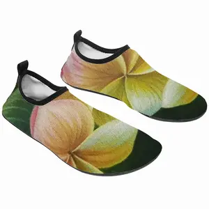 Men Hawaiian Flowers Diving Beach Shoes