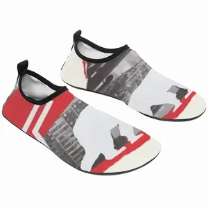 Men Wwf Polar Bear Diving Beach Shoes