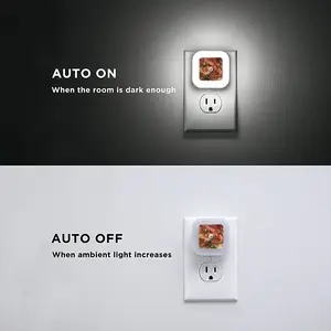 Face Storm Sensor Night Light (Square)