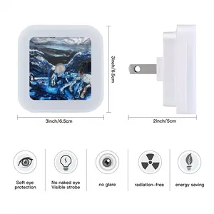 Rain Storm Sensor Night Light (Square)