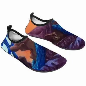 Men Glowing Orb Wizard Diving Beach Shoes