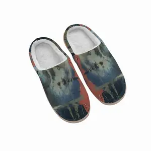 Men Dark Matter Winter Cotton Slippers