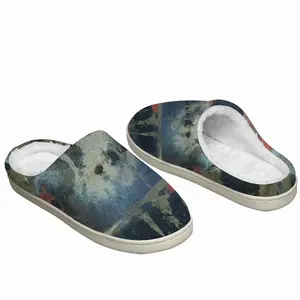 Men Dark Matter Winter Cotton Slippers