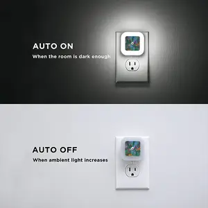 English Garden Sensor Night Light (Square)