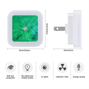 Growth 245 Seconds Sensor Night Light (Square)