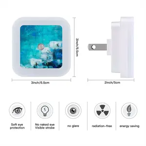 Afternoon Swim Sensor Night Light (Square)