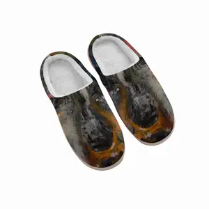 Men Stomach Ache Winter Cotton Slippers