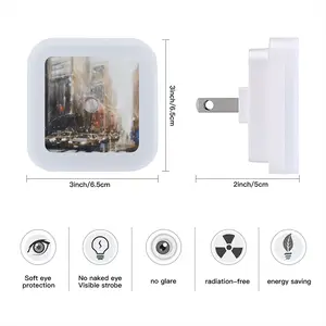 Busy Manhattan Sensor Night Light (Square)