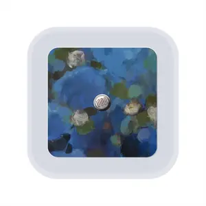 Water Lilies 2 Sensor Night Light (Square)