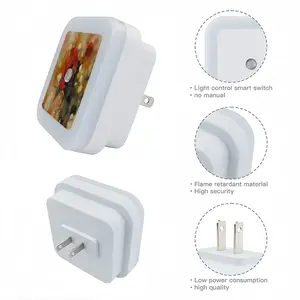 Rose Garden Sensor Night Light (Square)