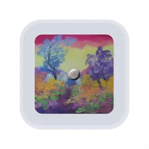 Blue And Violet Sensor Night Light (Square)