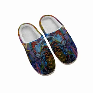 Men Rockstars Winter Cotton Slippers