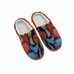 Men Cha Cha Cha Winter Cotton Slippers