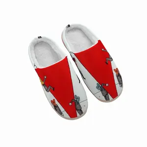 Men Love Is All Around Winter Cotton Slippers