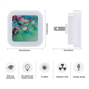 Calming Thoughts Sensor Night Light (Square)