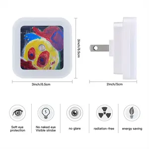 Druggy Dewey Sensor Night Light (Square)