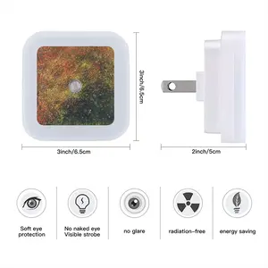 Golden Drops Sensor Night Light (Square)