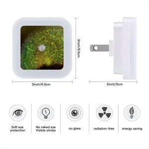 Hidden Universe N Sensor Night Light (Square)