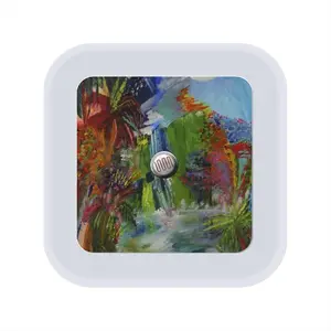 Jungle In Blue Sensor Night Light (Square)