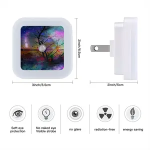 Hypnotic Universe Sensor Night Light (Square)