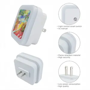 Earth Of Colors Series Z Sensor Night Light (Square)