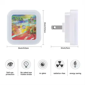 Earth Of Colors Series Z Sensor Night Light (Square)