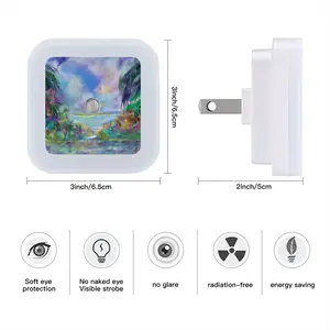 Earth Of Colors Series A Sensor Night Light (Square)