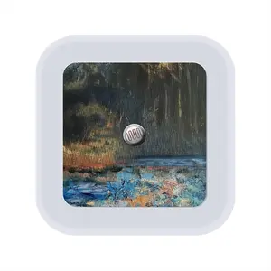 Edge Of The Forest Venezuelan Gold Sensor Night Light (Square)