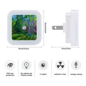 Backyard Fence Sensor Night Light (Square)