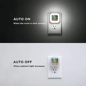 Car On Highway 319 Sensor Night Light (Square)