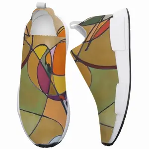 Men Fake Stained Glass 1 NM-1 Popcorn Shoes