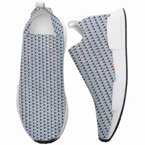 Men Caput Mortuum Light Blue NM-1 Popcorn Shoes